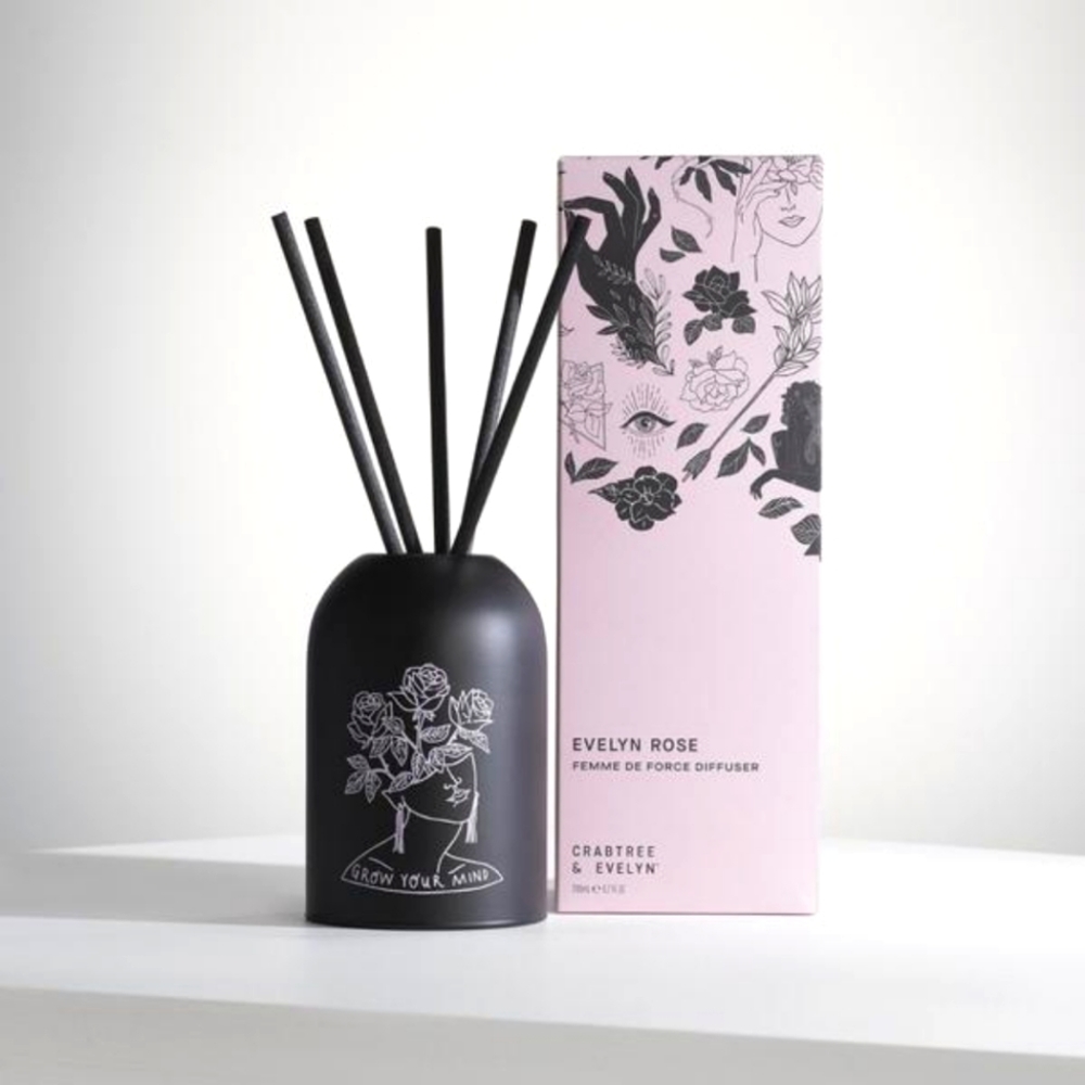 Crabtree & Evelyn - Evelyn Rose diffuser set